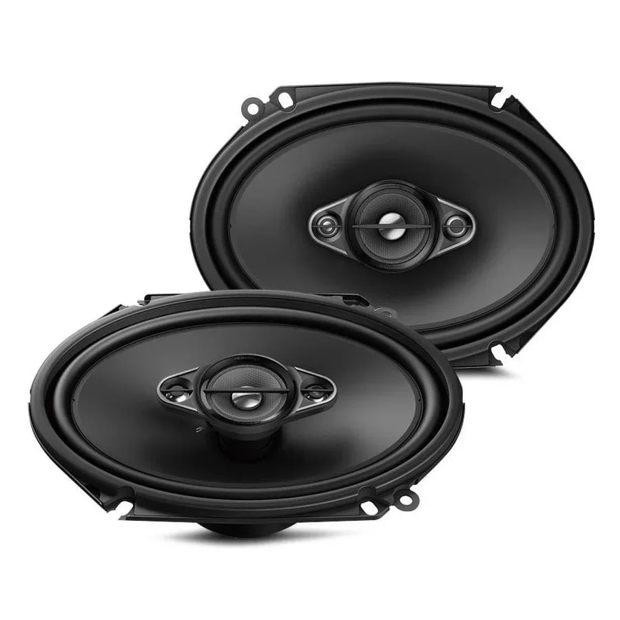 2 Pair Pioneer 350W Max 6" x 8" Speaker + 72-5600 + 16G Speaker Wire Fit Ford GM Chevy Lincoln Mercury Mazda
