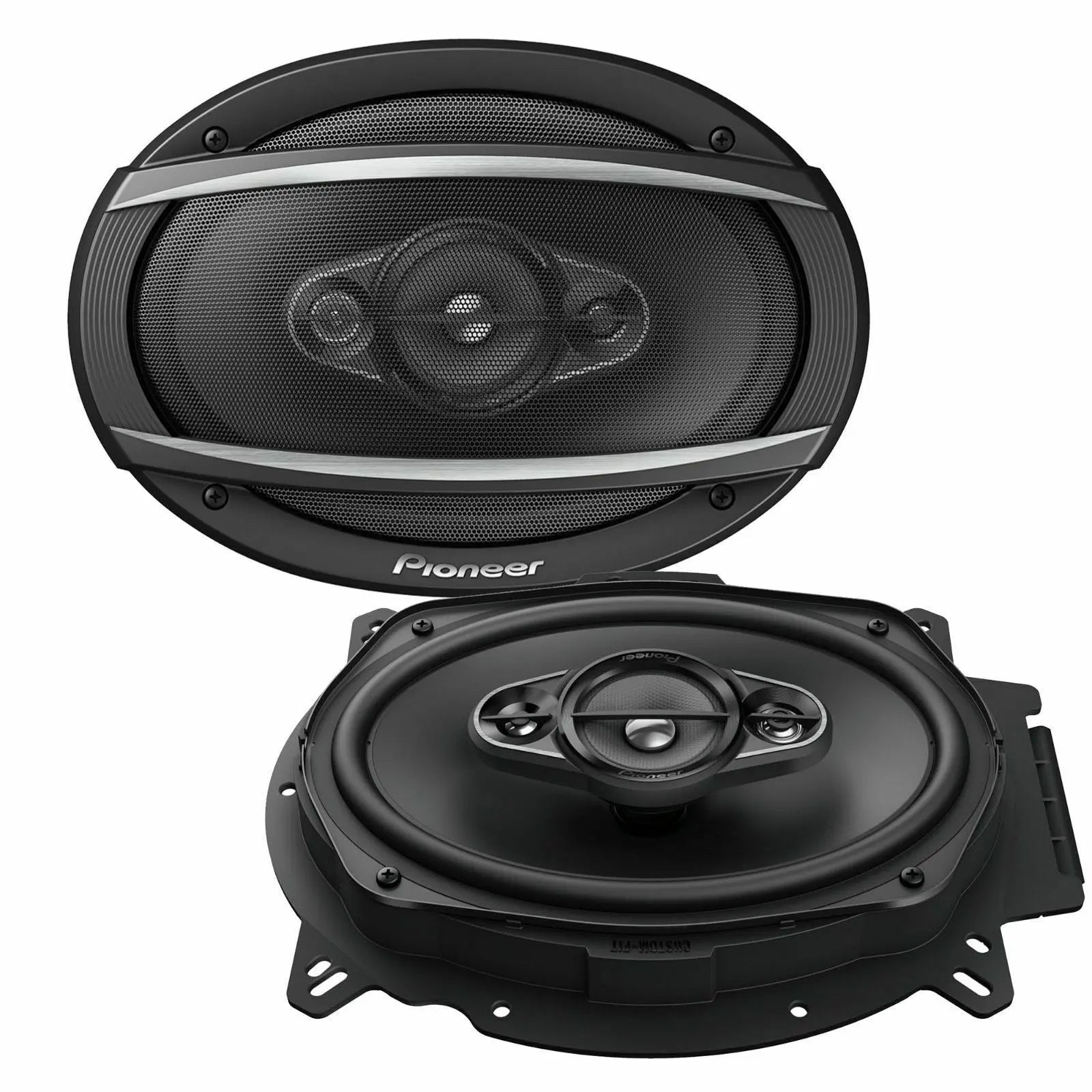 Pioneer TS-A6960F 4-Way 450 Watt 6" x 9" A-Series Coaxial Car Audio Speakers 6x9