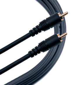 Mogami PURE PATCH RR-01 RCA Male to RCA Male Audio/Video Patch Cable - 1 foot