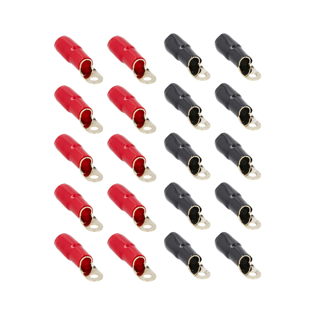 Raptor R0516RT MID SERIES 1/0 AWG 5/16in Gold Ring Terminals