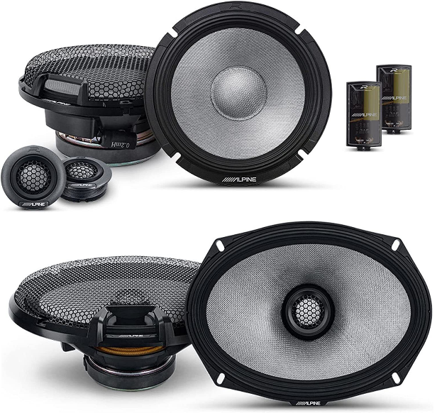 Alpine R-Series R2-S65C  Component & R2-S69 6x9" Car Audio Speaker