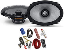 Load image into Gallery viewer, Alpine R2-S69 R-Series 6"x9" 600W 2-Way Car Coaxial Speakers &amp; KIT4 AMP Kit