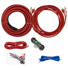 Load image into Gallery viewer, Raptor R3A8 VICE SERIES 300W 8 AWG Amp Kit with RCA Cable