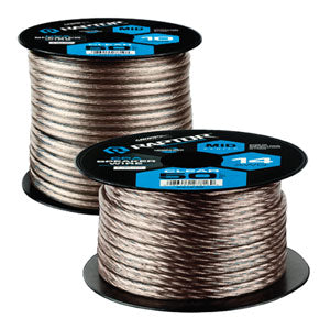 Raptor RSW12-100 Speaker Wire 12GA CLEAR CCA 100FT - Vice Series