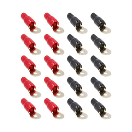 Raptor R414RT MID SERIES 4 AWG 1/4in Gold Ring Terminals