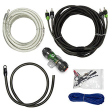 Load image into Gallery viewer, Raptor R5A4 PRO SERIES 1500W 4 AWG Amp Kit with RCA Cable