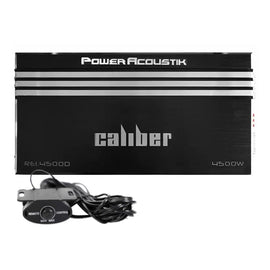 Power Acoustik  RE1-4500D 4500W Power Class-D Mono Subwoofer Car Amplifier Remote Control