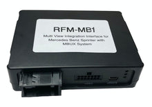 Load image into Gallery viewer, Crux RFM-MB1 Multi View Integration Interface for Mercedes Benz Sprinter with MBUX Navigation System