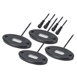 Heise RGBW1-4KT RGBW 4 Pod Rock Light Kit