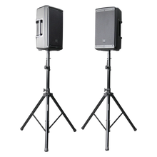Load image into Gallery viewer, Gator Rok-It RI-SPKRSTDSET-200-AL Aluminum Tripod Speaker Stand Set with Bag