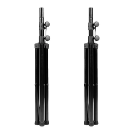 Gator Rok-It RI-SPKRSTDSET-250-AL Aluminum Tripod Speaker Stand Set with Deluxe Bag