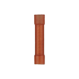 Install Bay RNBC-1 Red Nylon Butt Connector 22-18 Gauge Package of 1000
