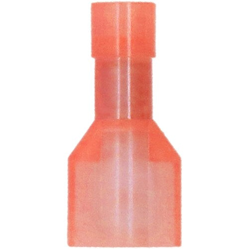 Install Bay RNMD250F Red Nylon Male Quick Disconnect 22-18 Gauge .250