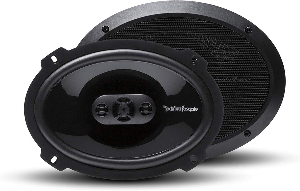Rockford Fosgate P1694 6 x 9" 4-Way Speakers + P1675 6.75" 3-Way Car Speakers