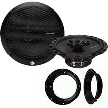 Load image into Gallery viewer, For Harley Touring Rockford Prime R165X3 Speaker Package &amp; American Terminal Speaker Adapter Install Kit Stereo Radio