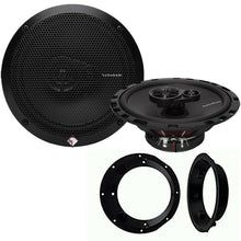 Load image into Gallery viewer, For Harley Touring Rockford Speaker Package &amp; American Terminal Speaker Adapter Install Kit Stereo Radio