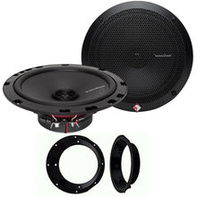 Load image into Gallery viewer, For Harley Touring Rockford Prime R1675X2 Speaker Package &amp; American Terminal Speaker Adapter Install Kit Stereo Radio