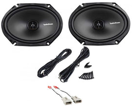Rockford Fosgate R168X2 Factory Speaker Replacement For Rear 1991-94 Mazda Navajo