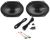 Rockford Fosgate R168X2 Factory Speaker Replacement For Rear 1991-94 Mazda Navajo