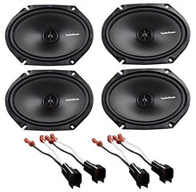 Load image into Gallery viewer, Rockford 6x8" Front+Rear Speaker Replacement For 01-05 Ford Explorer Sport Trac