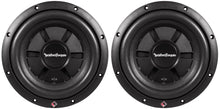 Load image into Gallery viewer, 2 Rockford Fosgate Prime R2SD4-10 prime stage  400W Max (200W RMS) 10" shallow mount dual 4-ohm voice coils subwoofer