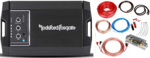 Load image into Gallery viewer, Rockford Fosgate T400X2AD 2Channel 400W Class AD Compact Amplifier + 0G Amp Kit