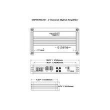 Load image into Gallery viewer, Cerwin Vega SRPM700.2D SRPM Stroker 2-Channel Full Range Class-D Amplifier
