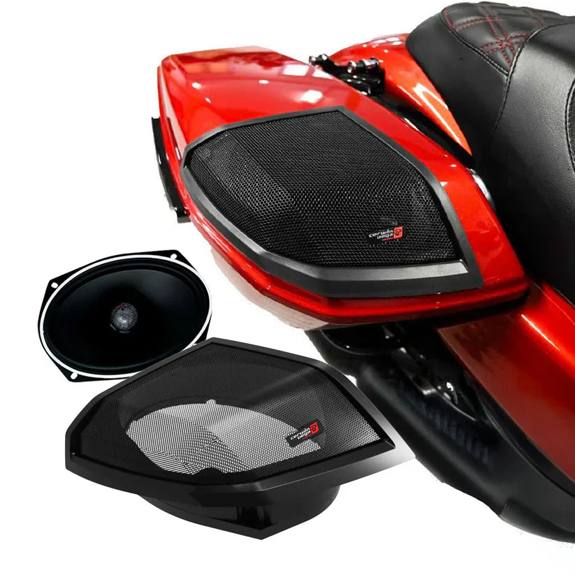 Cerwin Vega RPMST692LK24 2024+ Harley Davidson® Cut-In Lid Kit with Stroker ST692CX2 (2Ω) Speakers