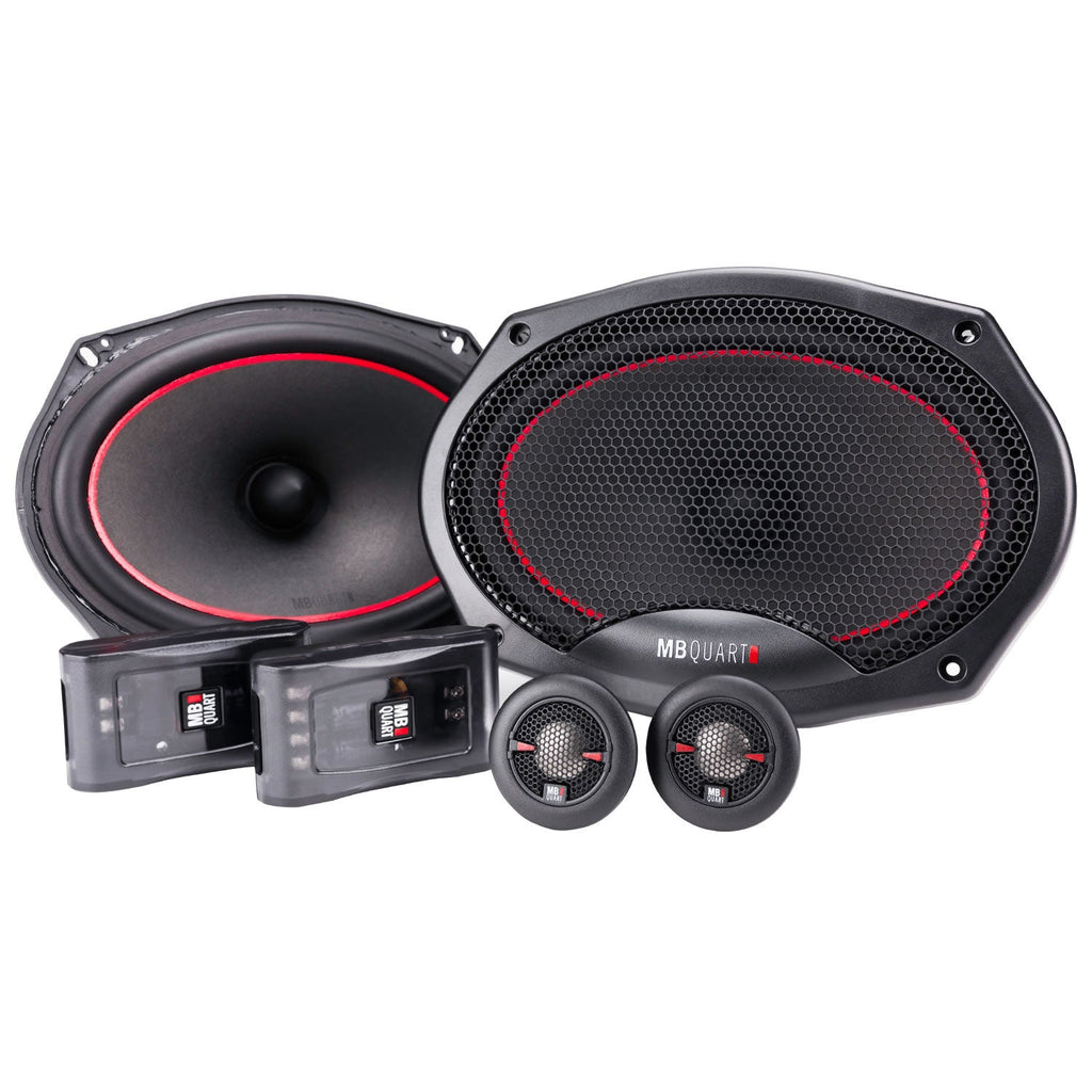2 Pair MB Quart RS1-269 Reference 6×9 Inch Speaker System