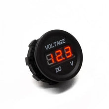 Load image into Gallery viewer, Race Sport Lighting RS50786 DC SOCKET DC5-30V Voltmeter Socket*1 Standard Nut*1