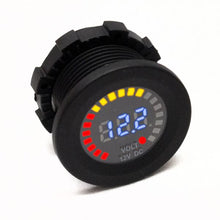 Load image into Gallery viewer, Race Sport Lighting RS50798 12V DC Volmeter Socket Volmeter Socket Input DC 12V Output :DC 5-15V