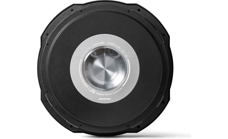 Alpine RS-W12D2 12" 1200 Watts Shallow Mount Dual 2-Ohm Voice Coil R Series subwoofer
