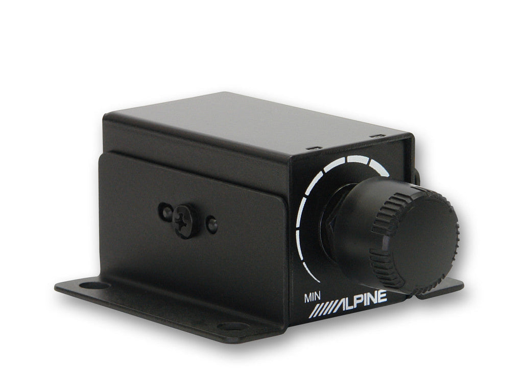 Alpine S-SB12V-BNDL Bass Boost Package Includes S-SB12V 12" ported enclosure, S-A60M amplifier, and RUX-KNOB.2 remote level control