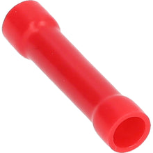 Load image into Gallery viewer, Install Bay RVBC Red Vinyl Butt Connector 22-18 Gauge Package of 100