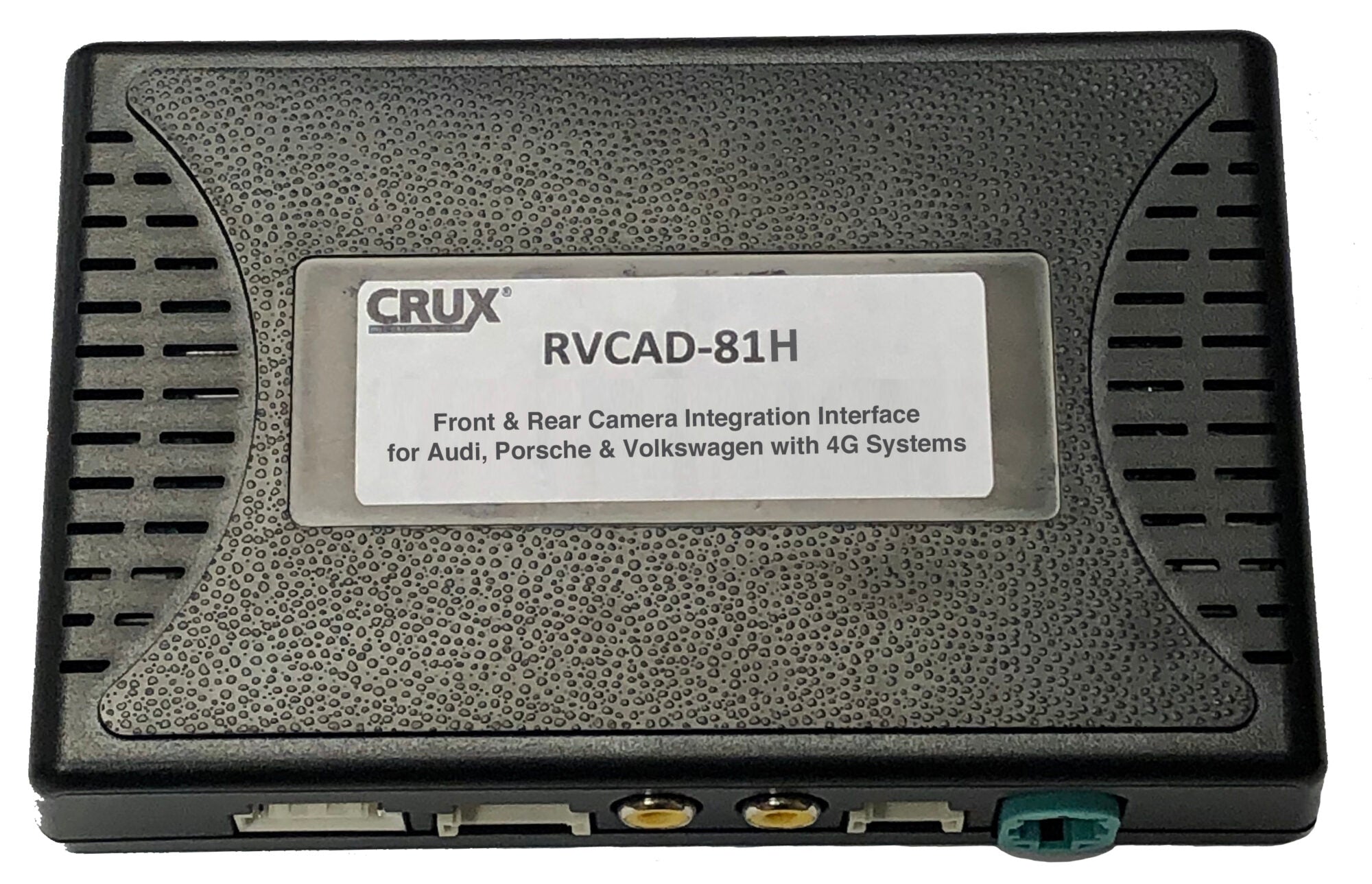 Crux RVCAD-81H Front & Rear View Integration Interface with AV Inputs for AUDI, PORSCHE and VOLKSWAGEN with 4G MIB/MIB1 & PCM4/4.1 Systems