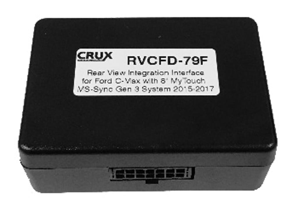 Crux RVCFD-79F Rear-view Integration Interface for Ford C-Max Vehicles w/ 8″ OEM Screen