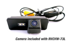 Load image into Gallery viewer, Crux RVCVW-73L Rear-view Integration for 2012-2015 VW Beetle w/ RNS-315 Navigation Systems Includes OEM Style LED Light Camera