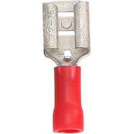 Install Bay RVFD250 Red Vinyl Female Quick Disconnect 22-18 Gauge .250