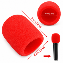 Load image into Gallery viewer, MR DJ SPONGE-C10 10 PCS 5 Color Microphone Sponge Foam Microphone Covers Handheld