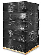 Load image into Gallery viewer, HQ 18" x 1500' 80 Ga 4 Rolls Pallet Wrap Stretch Film Shrink Wrap 1500SQFT Black