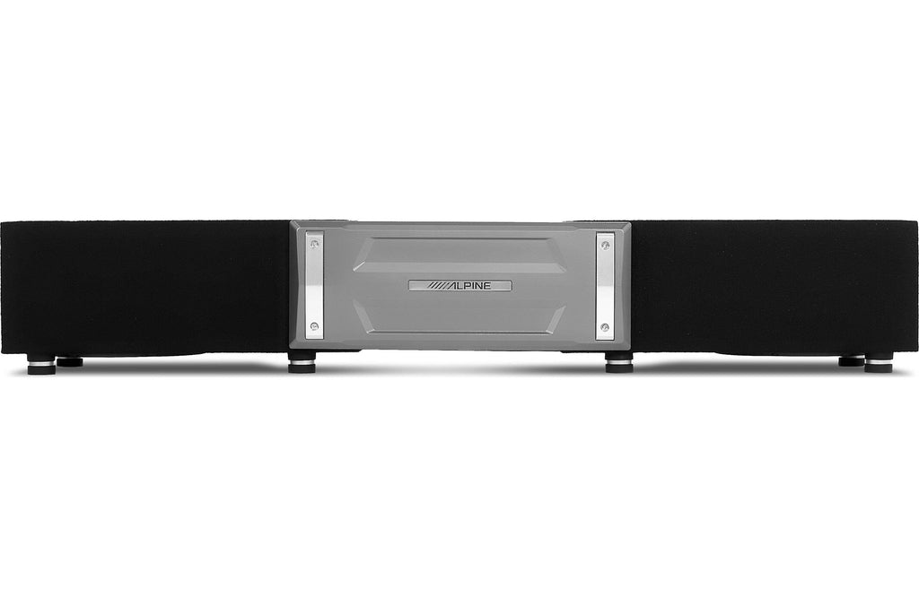 Alpine S-DB8V-TRK Halo Series 8" ported dual subwoofer enclosure with two 8" S-Series subwoofers