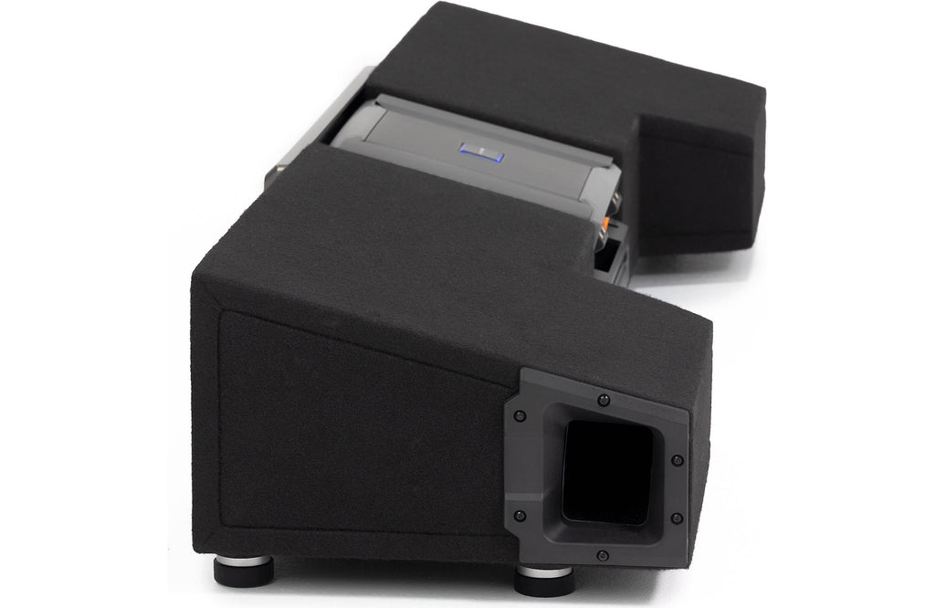 Alpine S-DB8V-TRK Halo Series 8" ported dual subwoofer enclosure with two 8" S-Series subwoofers