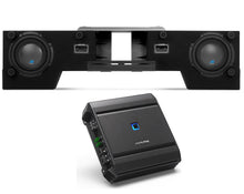 Load image into Gallery viewer, Alpine S-DB8V-TRK Halo Series 8" ported dual subwoofer enclosure with two 8" S-Series subwoofers+ Alpine S-A60M S-Series mono subwoofer amplifier 600 watts RMS x 1 at 2 ohms