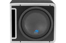 Load image into Gallery viewer, Alpine S-SB12V-BNDL Bass Boost Package Includes S-SB12V 12" ported enclosure, S-A60M amplifier, and RUX-KNOB.2 remote level control
