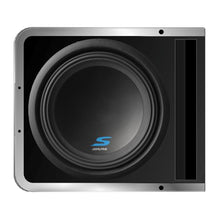 Load image into Gallery viewer, Alpine S-SB10V-PWR Halo 10" Bass Package Includes S-SB10V linkable 10" ported sub enclosure and KTA-200M compact 200-watt mono amplifier