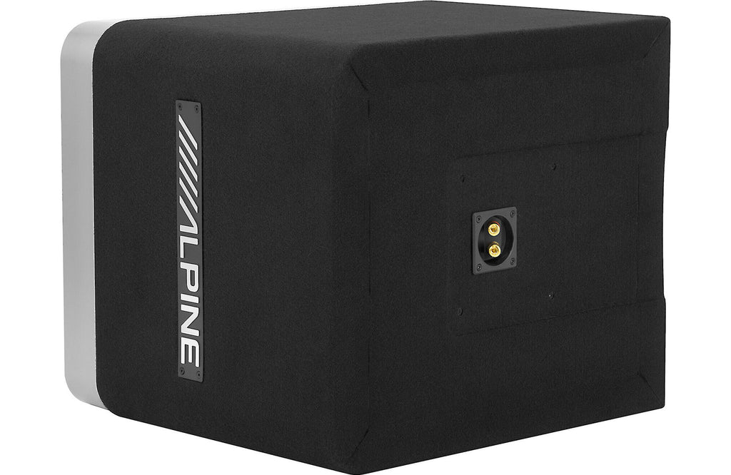 Alpine R2-SB12V-BNDL R2-SB12V 12" Enclosure S-A60M Amplifier RUX-KNOB.2 Remote