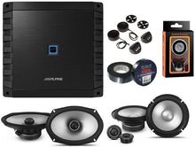 Load image into Gallery viewer, Alpine S2-S65C 6.5" Component, S2-S69 6x9" Speaker, S2-A36F Amplifier &amp; PAK1