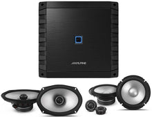 Load image into Gallery viewer, Alpine S2-S65C 6.5" Component Set S2-S69 6x9" Coaxial Speaker S2-A36F Amplifier