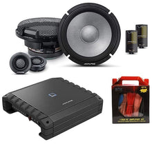Load image into Gallery viewer, Alpine S2-A36F Compact 4-CH Amplifier &amp; 6.5" Speakers Component Package