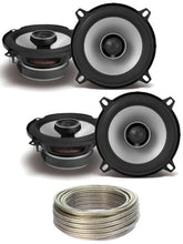 Load image into Gallery viewer, Alpine S2-S50 Car Audio 5 1/4" 220 Watt Speakers 2 Pair + 20' Wire Package